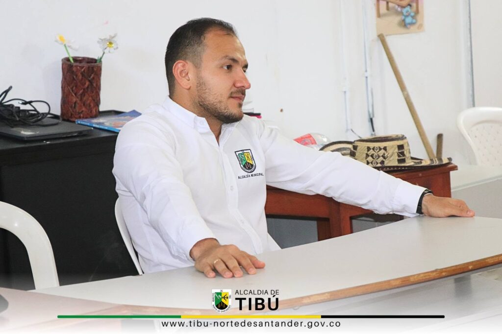 Richard claro, alcalde de Tibú, Norte de Santander. / 📸: Alcaldía de Tibú.