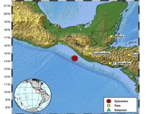 Terremoto en México. / Foto: Servicio Geológico Colombiano.
